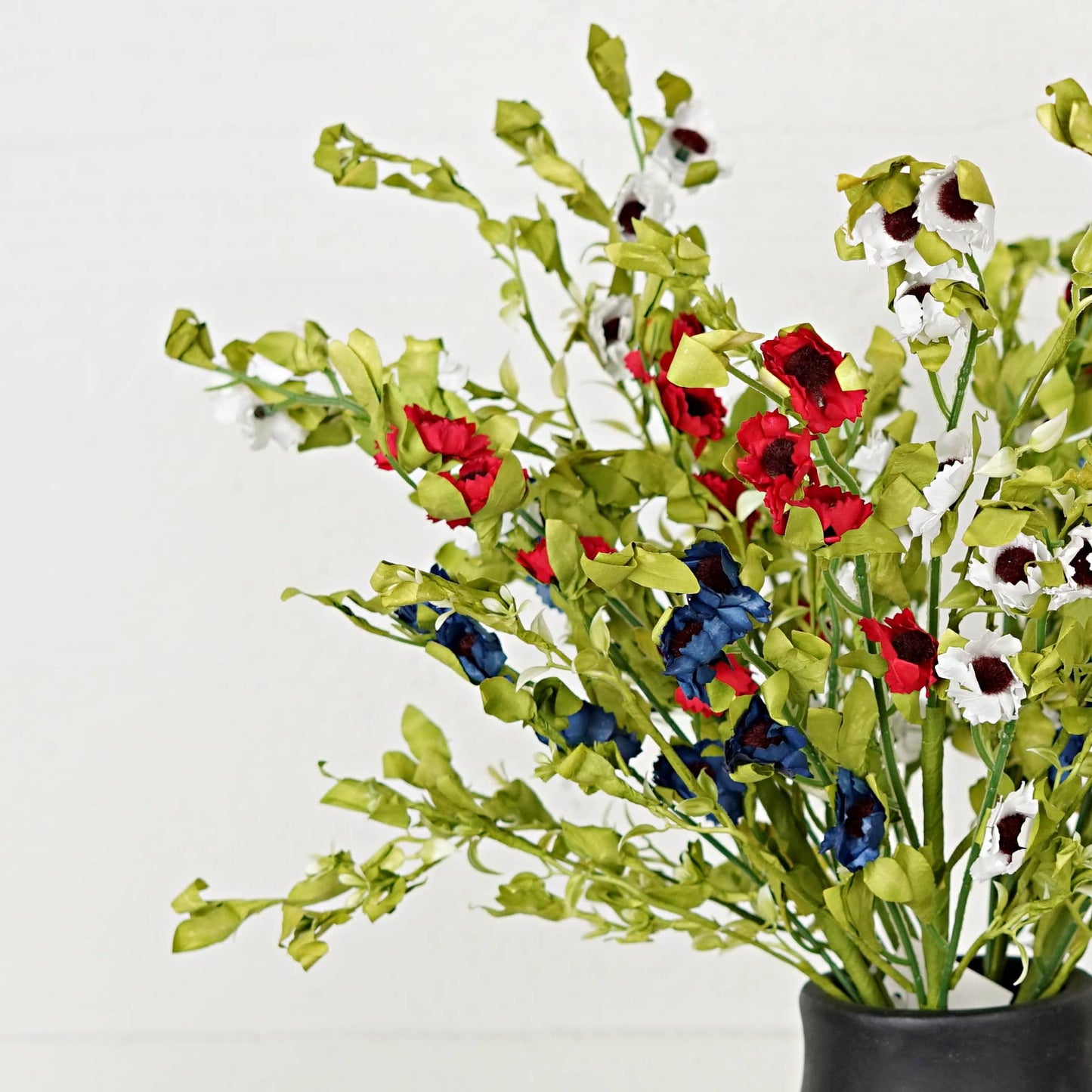 550275- Americana Daisy Blossoms-20in Spray-Spring Floral, E
