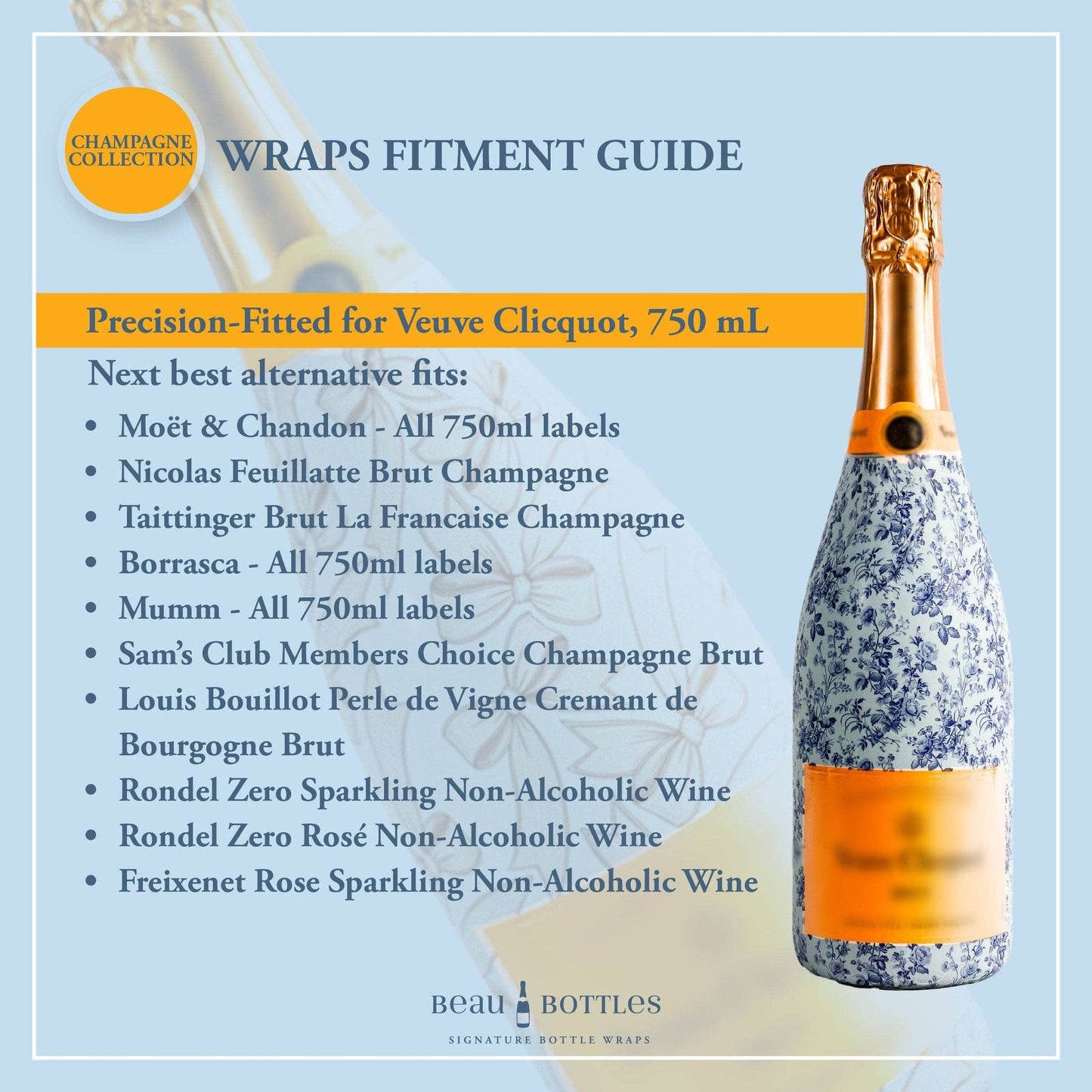 Champagne Bottle Wrap Collection