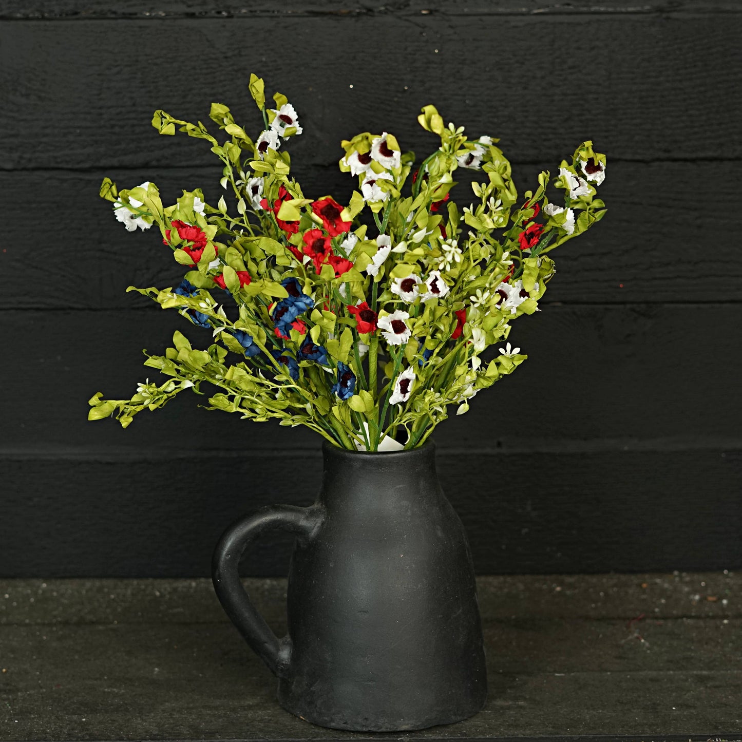550275- Americana Daisy Blossoms-20in Spray-Spring Floral, E