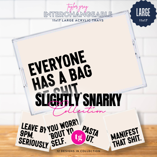 11x17 SLIGHTLY SNARKY insert set of 10