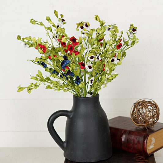 550275- Americana Daisy Blossoms-20in Spray-Spring Floral, E