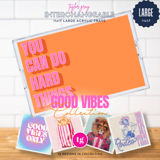 11x17 GOOD VIBES insert set of 10