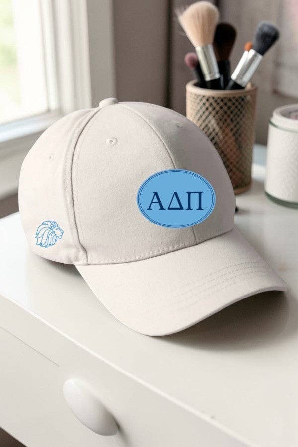 Alpha Delta Pi Embroidered Hat