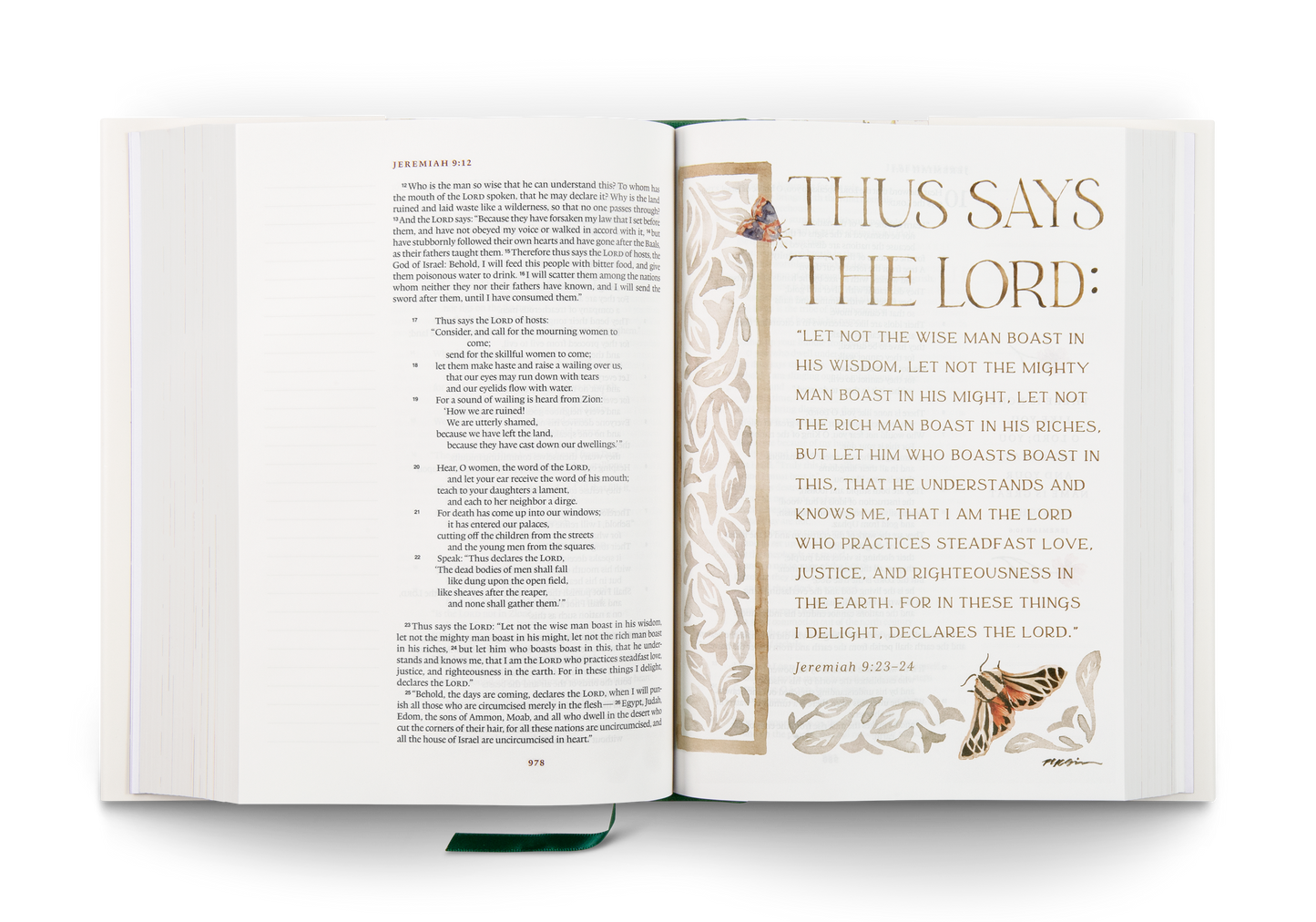 ESV GraceLaced Bible, HC (Artwork by Ruth Chou Simons)