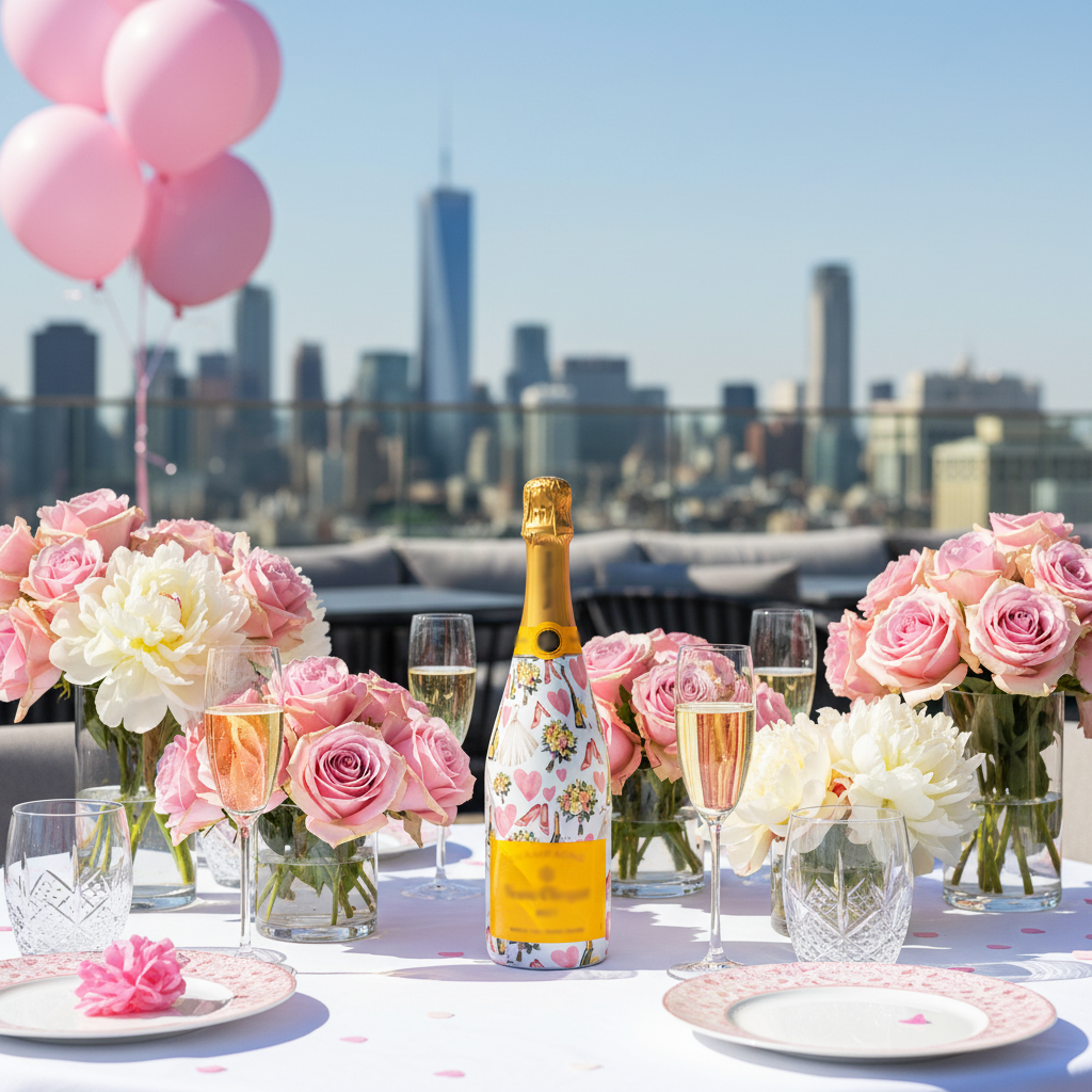 Champagne Bottle Wrap Collection