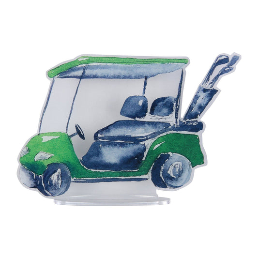 Golf Cart Acrylic Standee