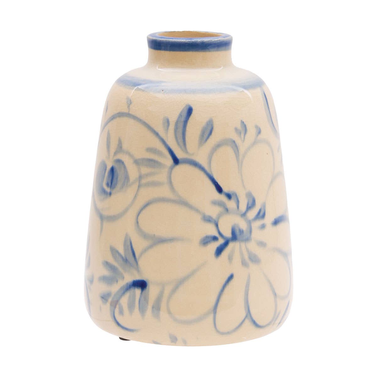Georgette Antique Floral Taper Vase