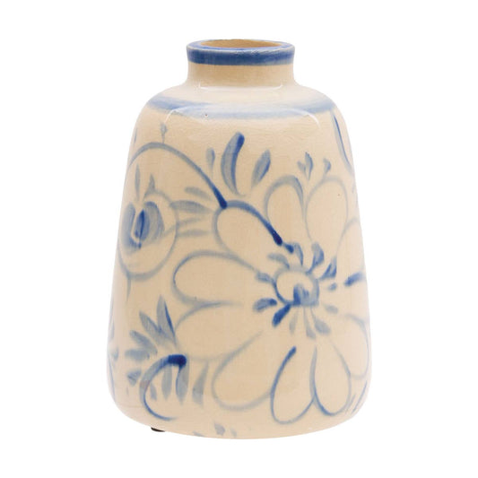 Georgette Antique Floral Taper Vase