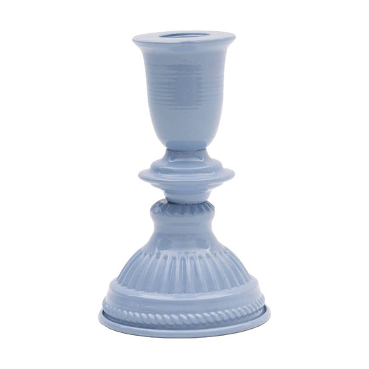 Enamel Vintage Style Taper Candle Holder