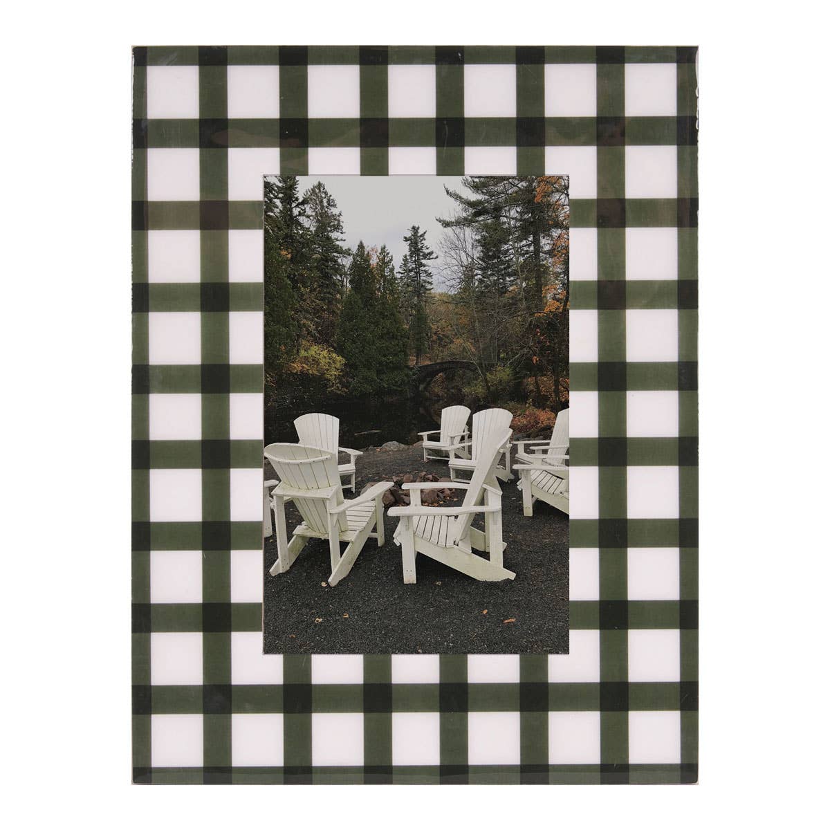 4x6 Kailey Gingham Plaid Photo Frame
