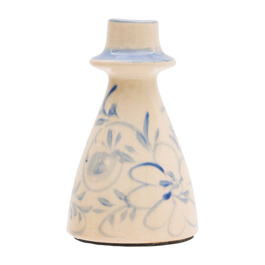 Georgette Antique Floral Taper Candle Holder