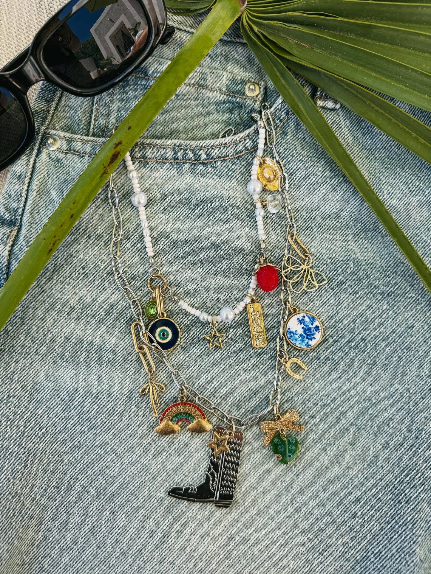 Jetta sue charm necklace
