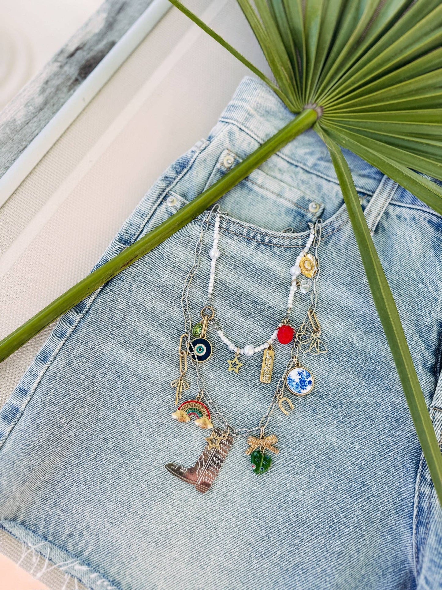 Jetta sue charm necklace