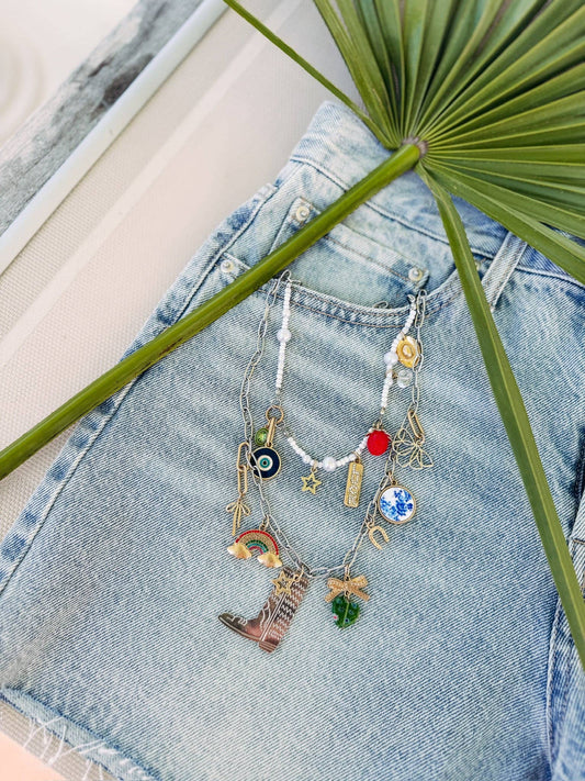 Jetta sue charm necklace