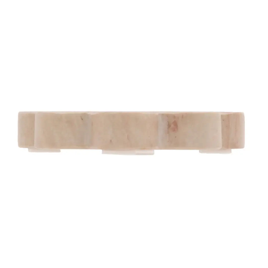 Abigail Marble Scalloped Spoon Rest
